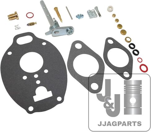 Basic Carburetor Repair Kit Fits John Deere 440 Minneapolis Moline 445 JetStar 4 Star Big Mo 400 Tractor (For Marvel Schebler TSX633 TSX713 TSX756 TSX878 carburetors) in Saudi Arabia