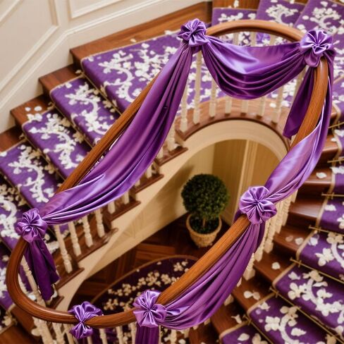 Light Pink Satin Ribbon 12 Inch 25 Yards Fabric Large Silk Ribbon for Gift Wrapping Cutting Ceremony Kit Grand Opening Chair Sash Table Hair Car Bows Sewing Craft in Kuwait