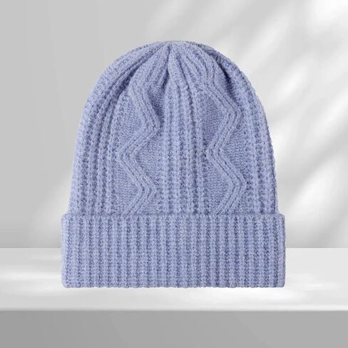 Classic Ribbed Knit Beanie Hat for Cozy Winter and Versatile Daily Wear in Saudi Arabia