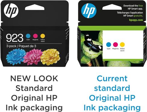 HP 923 Cyan/Magenta/Yellow Standard Yield Ink Cartridges, 3/Pack (6C3Y4LN) in Saudi Arabia