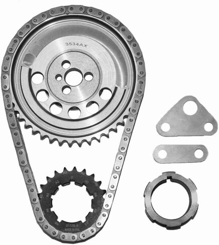 SA Gear 78534T-9R Chevy Billet Timing Chain Set 5.3L 6.0L LS2 .250 Double Roller"Rolon" Chain in Saudi Arabia