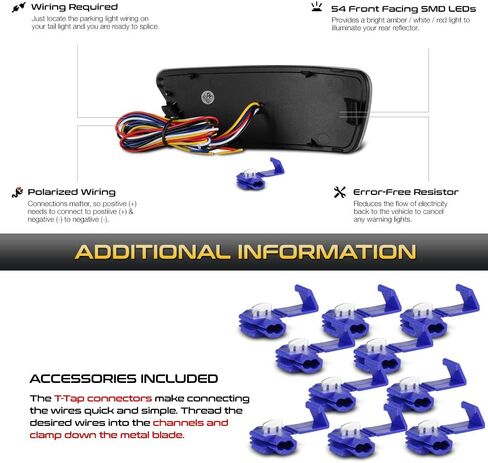 VIPMOTOZ [3 FUNCTION Brake+Reverse+Daytime Running Lights Reflector Compatible With 2011-2021 Grand Cherokee Compatible with Dodge Journey 11-17 Compass Chrome Housing Clear Lens Pair Set in Saudi Arabia