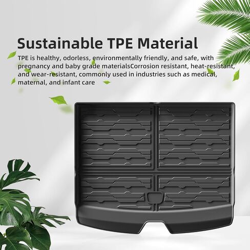 SMABEE Trunk Mat & Backrest Mats for Chevrolet Chevy Suburban 2025 2024 2023 2022 2021 (Not fit GMC Yukon XL) Accessories TPE All Weather Rear Trunk Liner Cargo Mat Back Seat Covers Protective Pad in Saudi Arabia