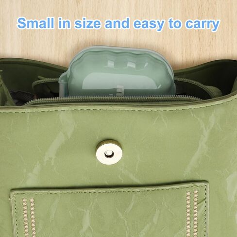 Travel Pill Organizer - Portable Weekly Pill Case with 7 Compartments for Vitamins & Medications - Compact AM/PM Pill Box (Leak-Proof, BPA-Free) - Pink in Saudi Arabia