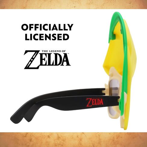 Sun-Staches Legend of Zelda Official Link Sunglasses | Nintendo Costume Accessory | Adult and Child Size in Kuwait