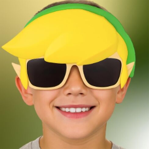 Sun-Staches Legend of Zelda Official Link Sunglasses | Nintendo Costume Accessory | Adult and Child Size in Kuwait
