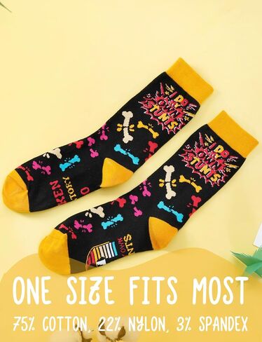 InnoBeta Broken Arm Gifts, Gifts on Birthday and Christmas, One Size Crew Socks in Saudi Arabia