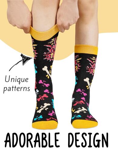 InnoBeta Broken Arm Gifts, Gifts on Birthday and Christmas, One Size Crew Socks in Saudi Arabia