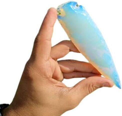 رأس سهم من حجر السج الأوباليت، كريستال طبيعي وحجر علاجي من حجر الصوان رأس سهم صخري 4 بوصة in Kuwait