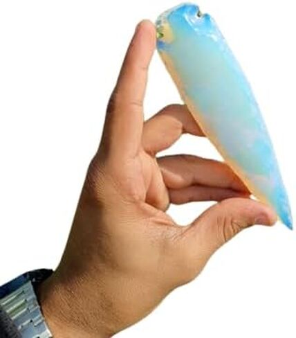 رأس سهم من حجر السج الأوباليت، كريستال طبيعي وحجر علاجي من حجر الصوان رأس سهم صخري 4 بوصة in Kuwait