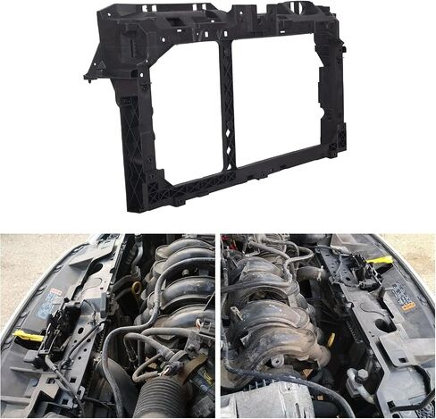 HECASA Radiator Support Compatible with Ford Fiesta 2011-2018 Replacement for AE8Z16138A FO1225202 CE8Z- 16138- C in Saudi Arabia