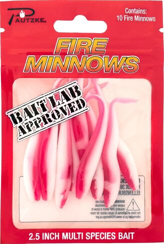 Fire Minnow Lure Minnow Bait for Ice Fishing & More - Versatile, Durable Artificial Fishing Lure for Bass, Crappie, Perch, Walleye & Trout in Saudi Arabia