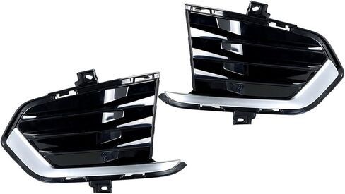 munirater 2-Pack Bumper Fog Light Cover Grille Black Left and Right Side Replacement for XT5 2017-2019 in Saudi Arabia