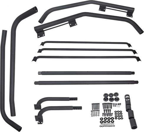 KUAFU Steel Roof Rack Compatible with 1997-2006 Jeep Wrangler TJ/Rubicon Black Upper in Saudi Arabia
