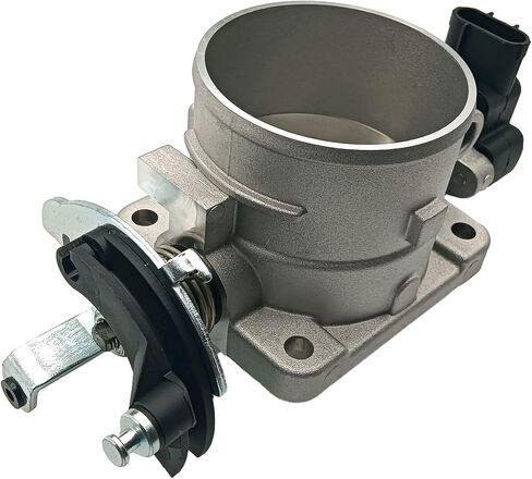 جسم الخانق لسيارة Ford E-150 E-250 E-350 1998-2004 لسيارة Ford Econoline 2004 لسيارة Ford Excursion 2000-2003 لسيارة Ford F-250 F-350 Super Duty 1999-2004 ألومنيوم F81Z9E926AA 977-815 67-1005 in Saudi Arabia