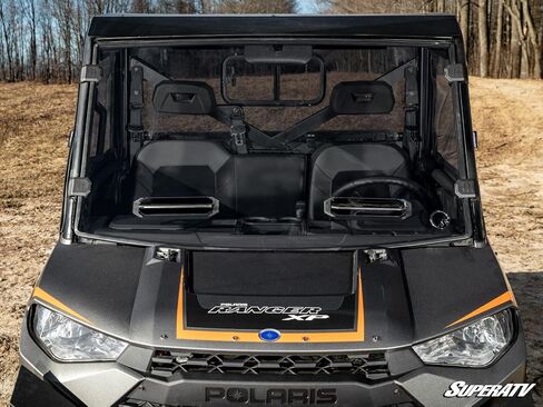 SuperATV Polaris Ranger 1000 Vented Full Windshield | Scratch Resistant | Dark Tint in Saudi Arabia