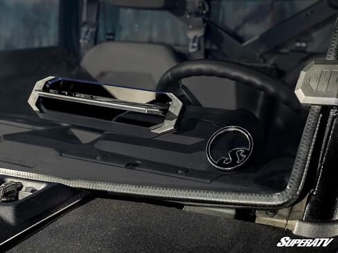 SuperATV Polaris Ranger 1000 Vented Full Windshield | Scratch Resistant | Dark Tint in Saudi Arabia