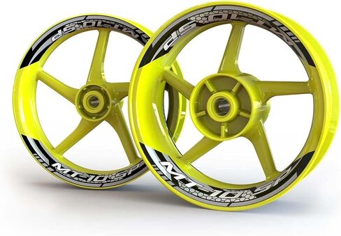 Motorbike Wheel Stickers Decal Wheel Stickers for Y&AMAHA for MT-10 for Mt10 Motorcycle Sticker Wheel Rim Rim Decals(15) in Saudi Arabia