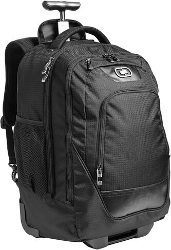 OGIO Wheelie Pack 411066 بعجلات تستقيم تتحول إلى حقيبة ظهر جديدة باللون الأسود Q in Saudi Arabia
