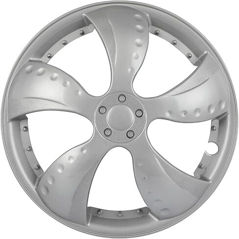 ECCPP R15 Hubcap Wheel Cover Corrosion-Free & Sturdy – Universal Wheel Rim Cover Full Heat & Impact Resistant Grade, 4 Pack in Saudi Arabia