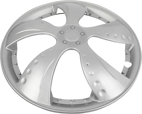 ECCPP R15 Hubcap Wheel Cover Corrosion-Free & Sturdy – Universal Wheel Rim Cover Full Heat & Impact Resistant Grade, 4 Pack in Saudi Arabia