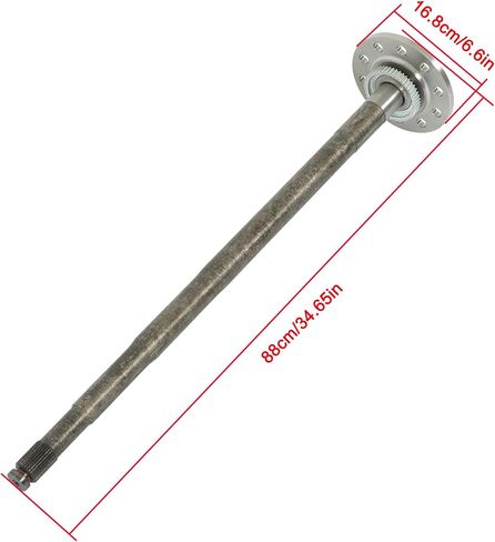 GXYWADY Rear Right Axle Shaft Kit Replacement for Ram 1500 2012-2020 Replacement for 68140296AA 630-162 in Saudi Arabia