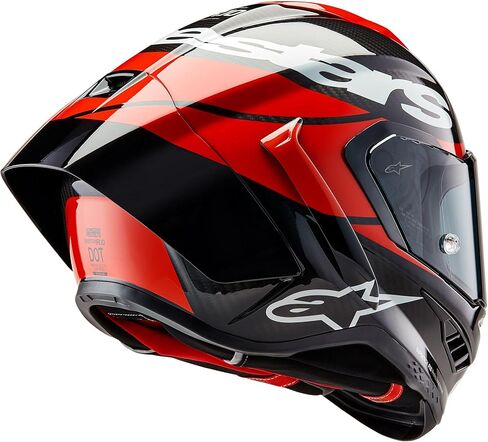 Alpinestars Supertech R10 Element Helmet, Carbon Fiber, Aerodynamic Full-Face Design, Ventilation & Safety, DOT & ECE Certified for Street & Track Riders in Saudi Arabia