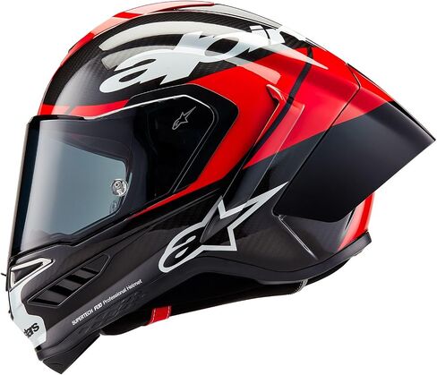 Alpinestars Supertech R10 Element Helmet, Carbon Fiber, Aerodynamic Full-Face Design, Ventilation & Safety, DOT & ECE Certified for Street & Track Riders in Saudi Arabia