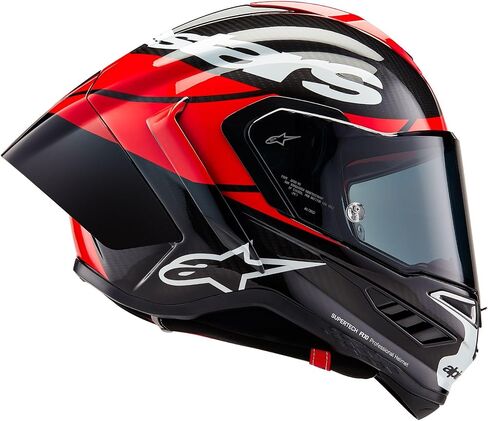 Alpinestars Supertech R10 Element Helmet, Carbon Fiber, Aerodynamic Full-Face Design, Ventilation & Safety, DOT & ECE Certified for Street & Track Riders in Saudi Arabia