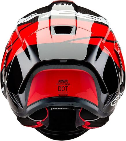 Alpinestars Supertech R10 Element Helmet, Carbon Fiber, Aerodynamic Full-Face Design, Ventilation & Safety, DOT & ECE Certified for Street & Track Riders in Saudi Arabia