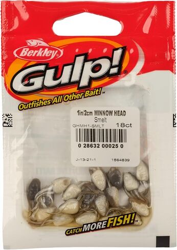 Berkley Gulp! Minnow Head Fishing Soft Bait, Fathead in Saudi Arabia
