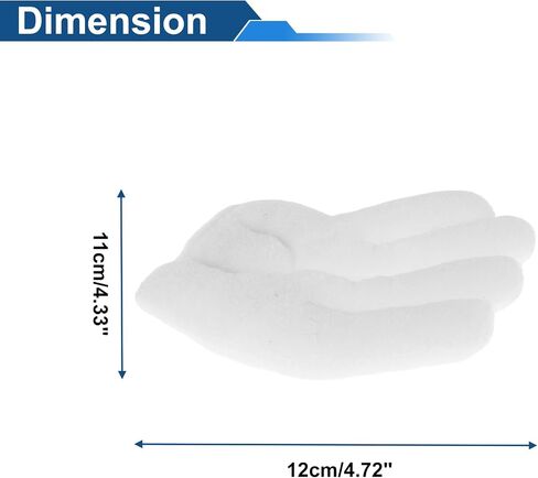 Motorcycle Helmet Accessories Decoration Arale Wings for Motorcycle Bicycle Skiing Helmets White Plush Sticker 2 Set in Saudi Arabia