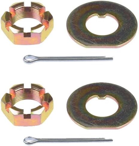 Front Spindle Lock Nut Kit Fits 1982-2002 Chevrolet S10 RWD in Saudi Arabia