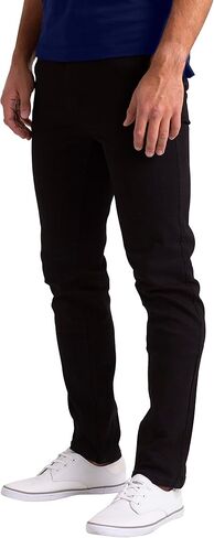 WESTACE Mens Slim-Fit Jeans Stretch Casual Classic 5-Pocket Straight Leg Durable Everyday Essential Flex Denim Jeans 28W-40W in Saudi Arabia