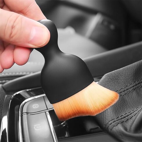 Car Interior Cleaning Brush, Soft Bristle Detailing Brush for Car Care, Versatile Interior Dusting Tool for Vents, Dashboards, and More in Saudi Arabia