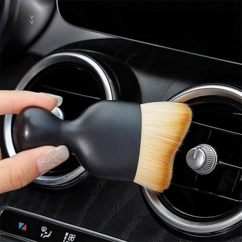 Car Interior Cleaning Brush, Soft Bristle Detailing Brush for Car Care, Versatile Interior Dusting Tool for Vents, Dashboards, and More in Saudi Arabia