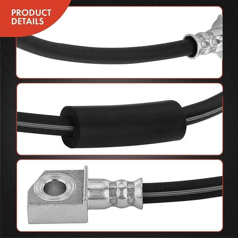 A-Premium Rear Driver Brake Hydraulic Hose Compatible with Select Ford and Lincoln Models - Expedition 2007-2014 5.4L 2015-2017 3.5L, Navigator 2007-2014 5.4L 2015-2017 3.5L - Replace# AL1Z2282B in Saudi Arabia
