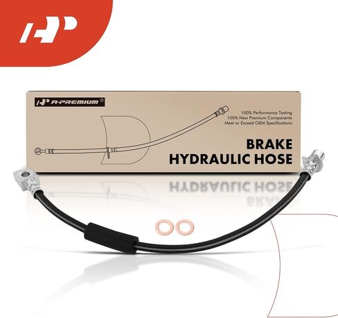 A-Premium Rear Driver Brake Hydraulic Hose Compatible with Select Ford and Lincoln Models - Expedition 2007-2014 5.4L 2015-2017 3.5L, Navigator 2007-2014 5.4L 2015-2017 3.5L - Replace# AL1Z2282B in Saudi Arabia
