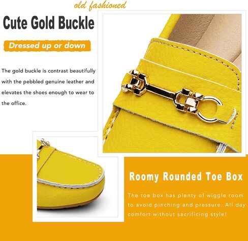 Loafers for Women Comfort Leather Loafers Cute Slip On Business Casual Dress Shoes Lightweight Work Flats Driving Mocs Walking Shoes for Women in Saudi Arabia