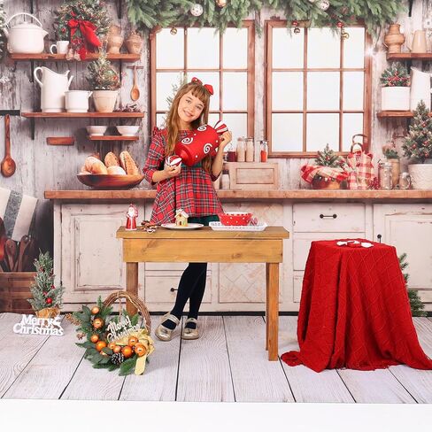 كيت التصوير الحصير بني فاتح الخشب الوليد التصوير الدعائم المطاط الكلمة حصيرة الأرضيات خلفية للصور استوديو 8x5ft in Kuwait