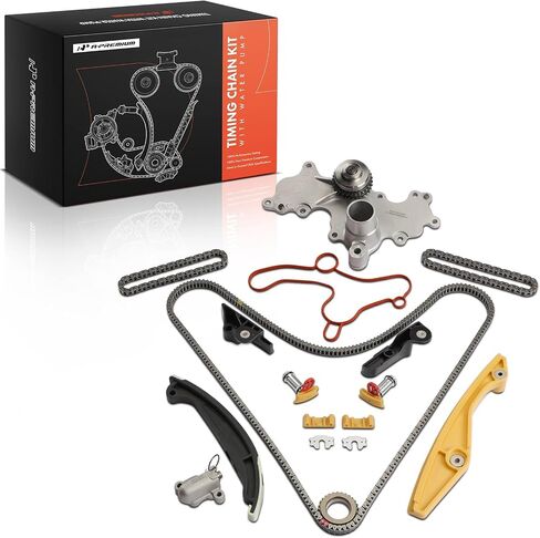 A-Premium Engine Timing Chain Kit with Water Pump Compatible with Ford F-150 2011-2012/2015-2016, Mustang 2011-2017, Police Interceptor Utility 2016-2017, Transit-150, Transit-350 HD - 3.5L 3.7L in Saudi Arabia