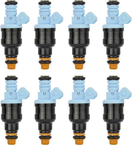 8pcs Fuel Injectors for Ford 91-96 F250 97 F50 HD 91-97 F350 F-53 Motorhome Chassis F-Super Duty 95-96 E-350 E-350 Econoline Club Wagon 7.5L 93-95 Mustang 5.0L in Saudi Arabia
