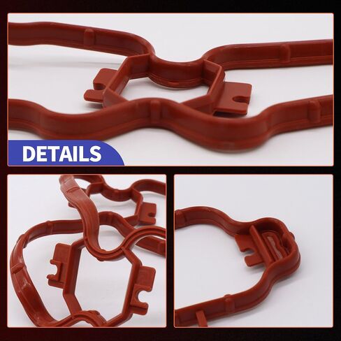 HiSport MS 96780 Engine Intake Manifold Gasket Set Replacement for Volkswagen Tiguan Jetta Compatible with Audi A4 A3 2.0L 2005-2018 Replace 06F129717D in Saudi Arabia