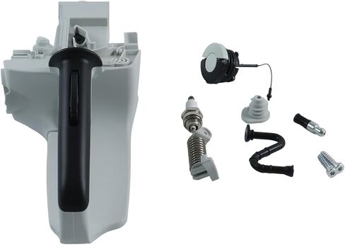 المقبض الخلفي خزان الوقود الغاز الجمعية 1141 791 1030 1141 791 1000 متوافق مع Stihl MS261 MS271 MS271C MS291 MS291C مناشير in Saudi Arabia