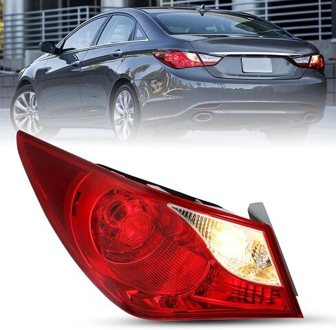 JSBOYAT Tail Lights for 2011-2014 Hyundai Sonata Rear lights (Right Passenger Side) in Saudi Arabia