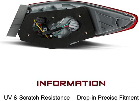 JSBOYAT Tail Lights for 2011-2014 Hyundai Sonata Rear lights (Right Passenger Side) in Saudi Arabia
