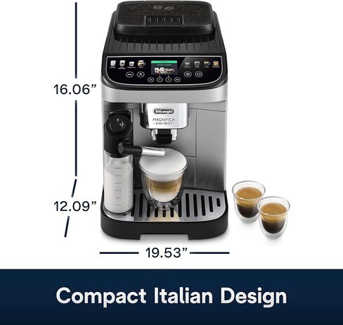 De'Longhi Magnifica Start Fully Automatic Espresso Machine, Black in Kuwait