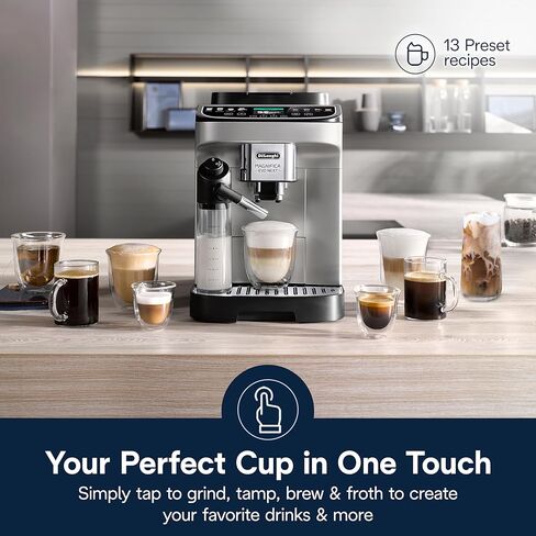De'Longhi Magnifica Start Fully Automatic Espresso Machine, Black in Kuwait