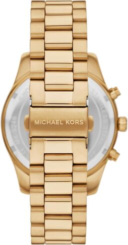 Michael Kors Men's Lexington Chronograph Gold-Tone Stainless Steel Watch Set (Model: MK9245SET) in Saudi Arabia