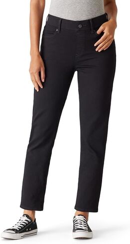 Signature by Levi Strauss & Co. Gold Womens Totally Shaping Ultimate Pull-on Ankle Straight Jean (Also Available in Plus) in Kuwait